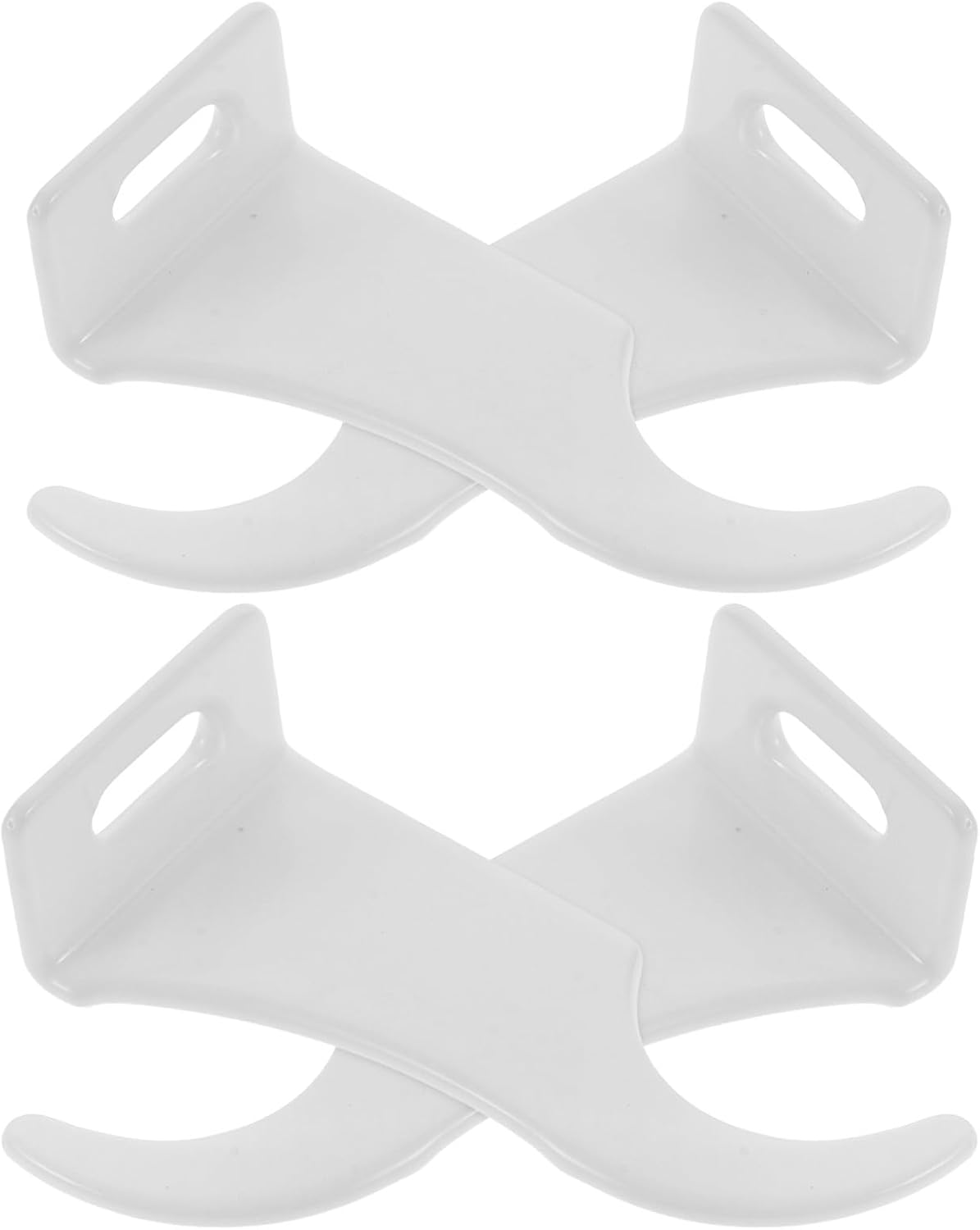Housoutil Lot 4 Crochets Radiateur Acier Aluminium Supports