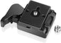 UTEBIT Plateau Rapide pour Appareil Photo 323 Plateau Rapide Pince Trepied Clamp Adaptateur Quick Release QR Adaptateur Compatible pour Le Système Manfrotto 323 RC2，Appareil Photo