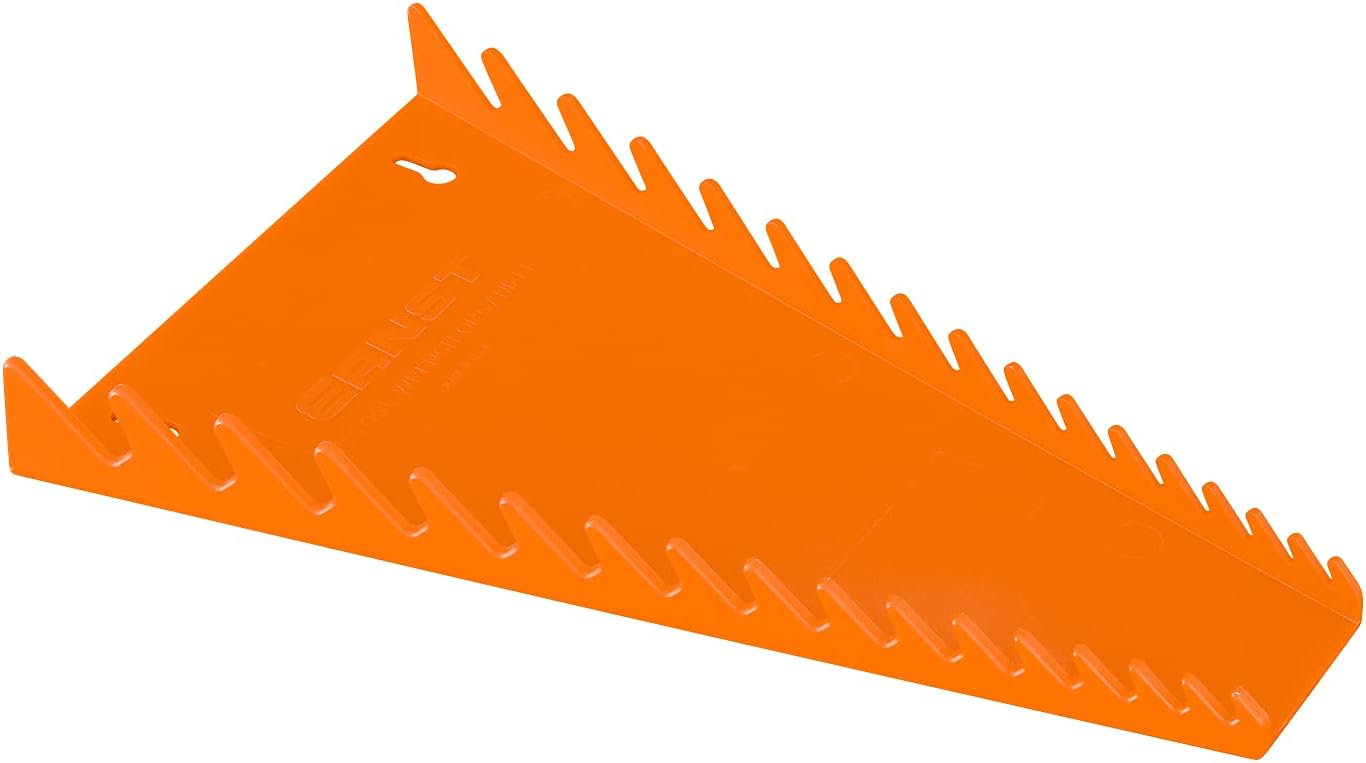 Ernst Manufacturing 5052 Plateau de rangement pour clés standard, 16 outils, orange