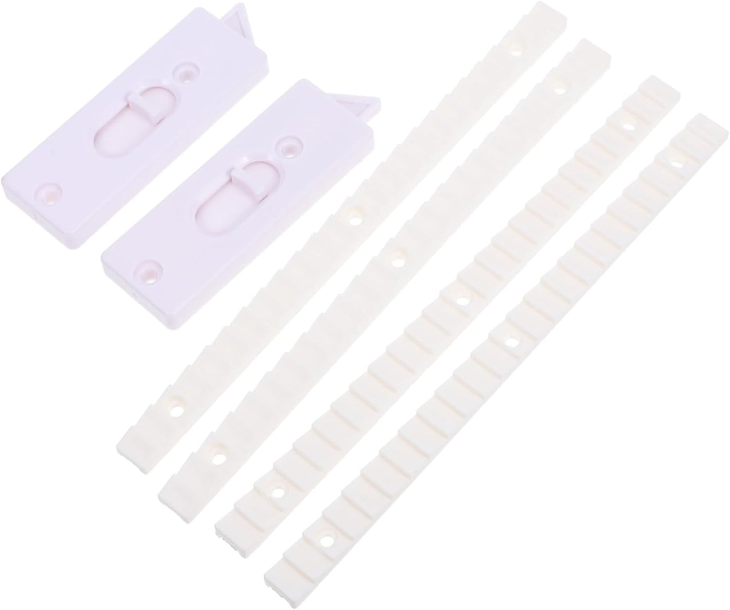 jojofuny 2pcs Loquet D'inclinaison de Fenêtre en Abs Verrouillage Sécurisé et Fonctionnement Facile pour Réparation et Installation la Maison Boutique