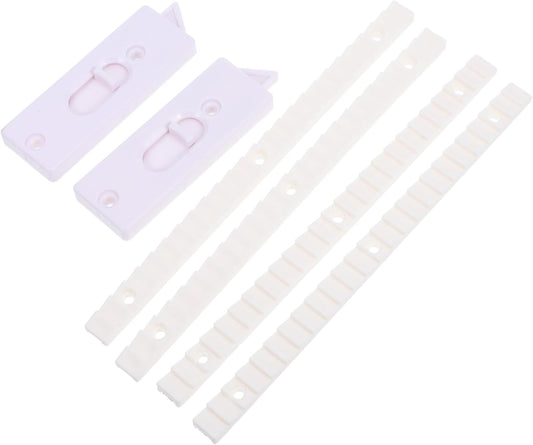 jojofuny 2pcs Loquet D'inclinaison de Fenêtre en Abs Verrouillage Sécurisé et Fonctionnement Facile pour Réparation et Installation la Maison Boutique