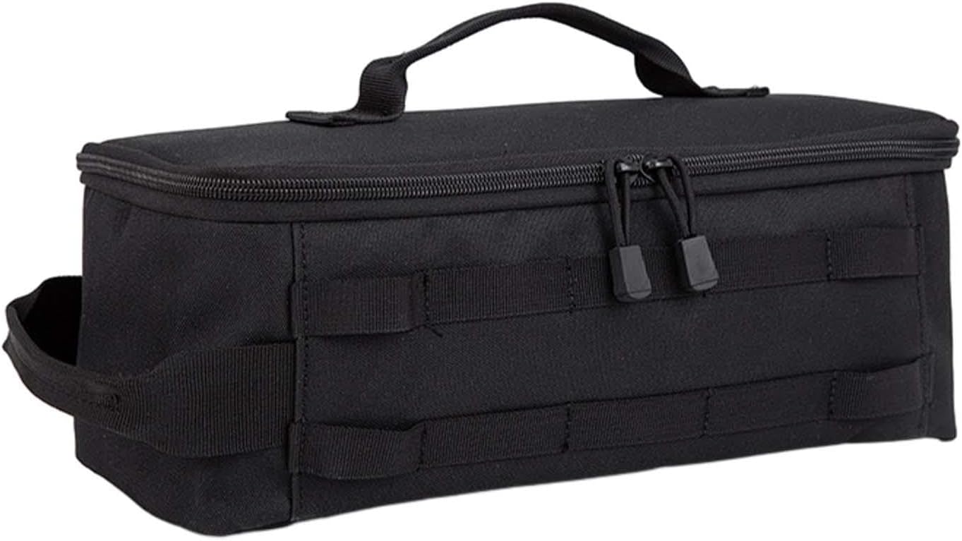 Generic Sac à Outils de et de Camping, Robuste et Facile à Manipuler, En Polyester, Idéal pour Diverses Activités, Noir