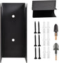 Range-outils de jardin,Lot de 2 supports en acier antidérapants | Rangement d'atelier et de garage - Pour sous-sol, maison, magasin de bricolage, remise, jardin, pelouse, camping-car, sports