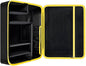 Solution de rangement portable pour disques abrasifs et pièces d'outils électriques, cadeaux, compartiments renforcés et zippés, moulins mobiles, sac de transport