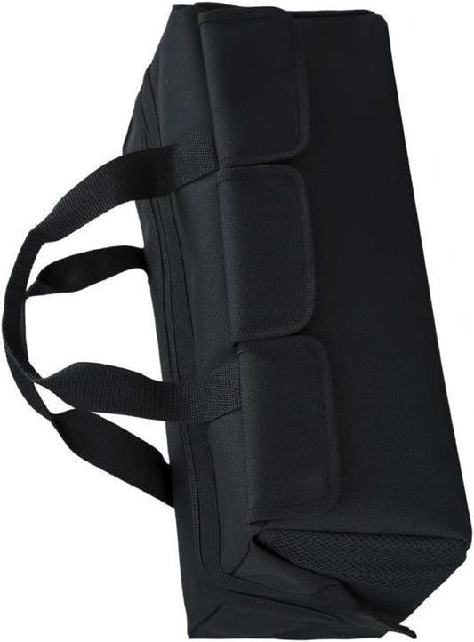 Mallette de transport d ' outils professionnelle avec fermeture éclair sécurisée et prise confortable pour les passionnés