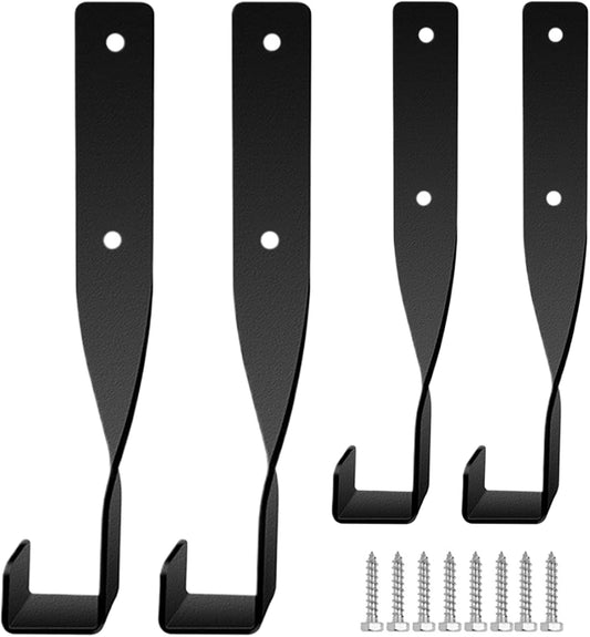 Générique Heavy Duty Chainsaw Holder, Chain Saw Rack Hook, Vertical Metal Organization, Space-Saving Tool Organizer, Ideal for Garage, Truck, Tractor Storage 1.18x1.5x8.98 Inch
