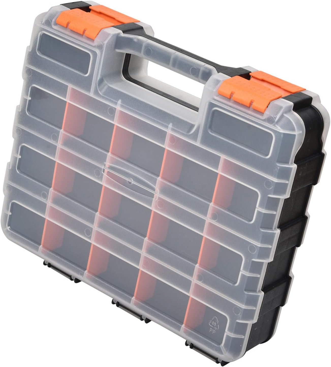 Boîte à outils double face - rangement petites pièces