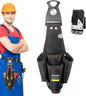 Sacoche d'électricien | Grand Organiseur de Rangement Multifonction - Porte-outils de ceinture | pour artisan couvreur menuisier bricoleur