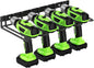 Drill Holder Wall Mount, Organisateur d'outils sans fil, robuste pour garage et atelier (14,88 x 6,89 x 1,77 pouces)