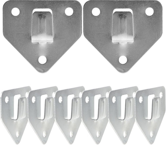 Lot 8 supports muraux acier galvanisé pour extincteur – PartyKindom