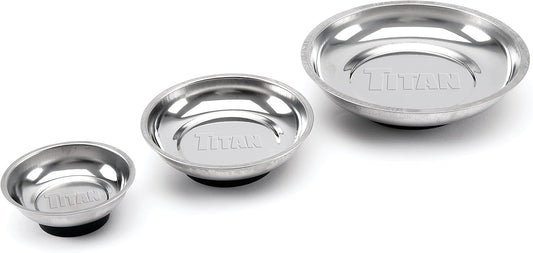 Titan 21260 Lot de 3 Plateaux magnétiques