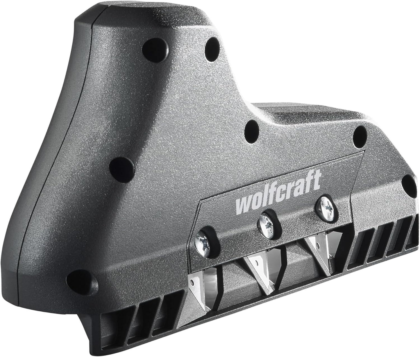 Wolfcraft Rabot d'Angle Triple - Plaquiste Chanfrein 3 Lames