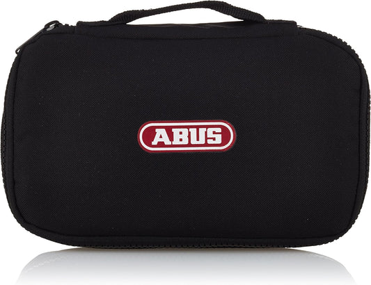 ABUS Sac de transport ST1010 - avec poignée - sac pour antivols à chaîne, outils ou petites pièces - nylon, noir